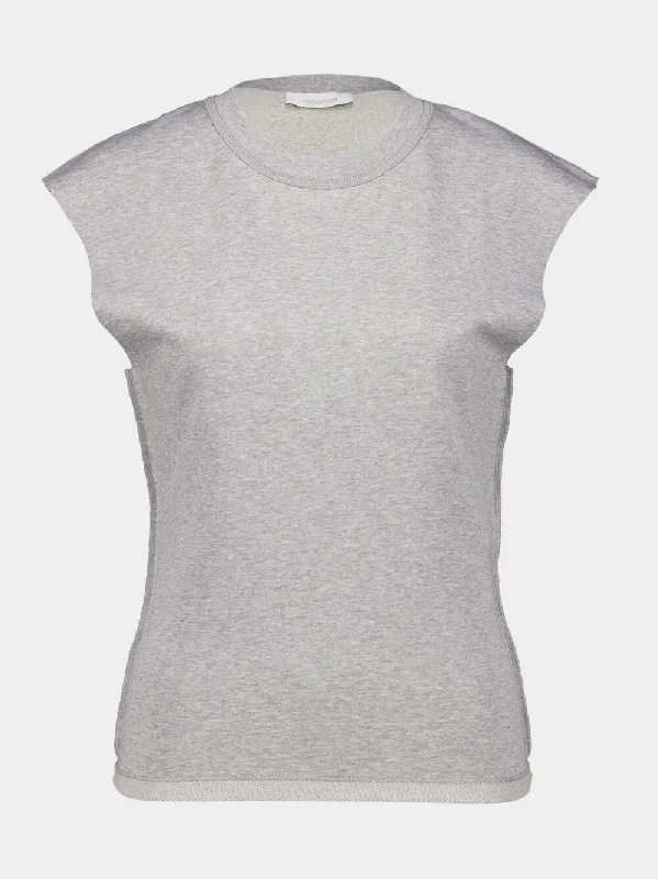 Short-Sleeved Grey T-Shirt