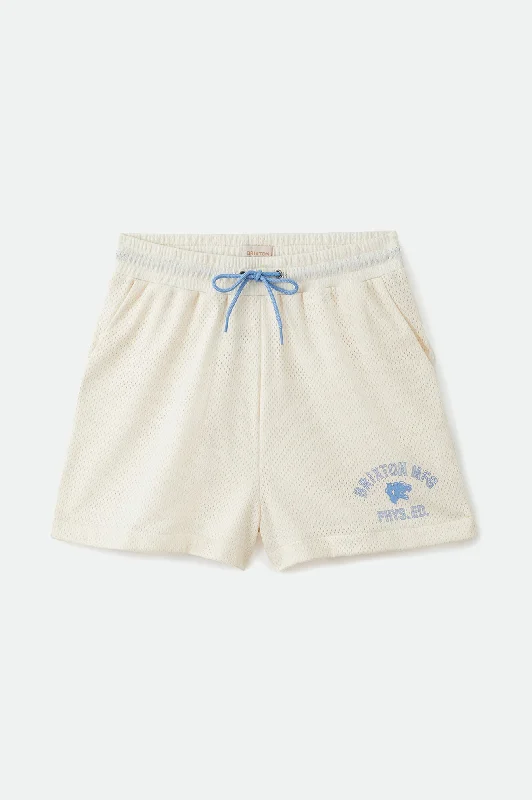 Phys. Ed. Mesh Short - Off White