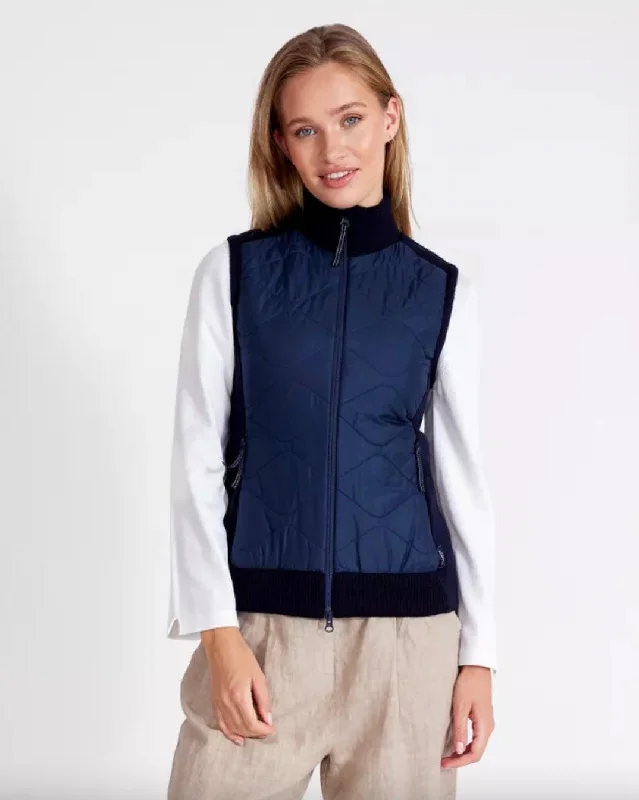 Holebrook Womens Mary Vest - Navy