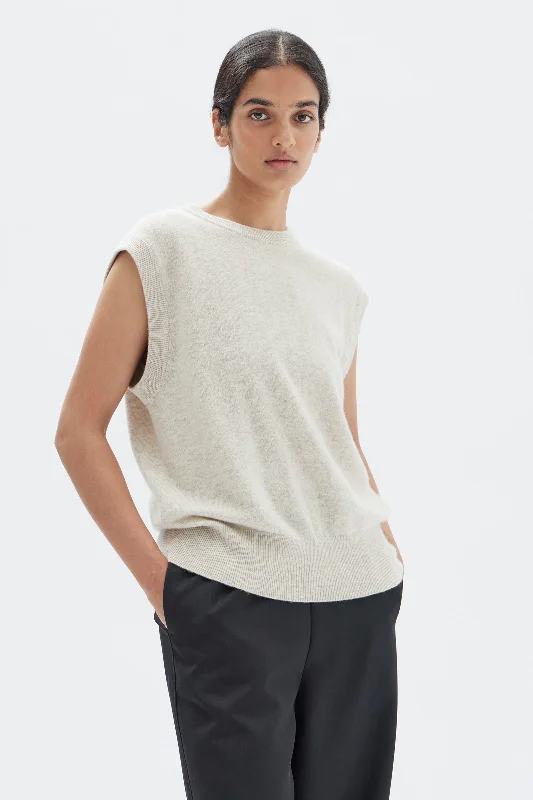 Relaxed Cashmere Vest