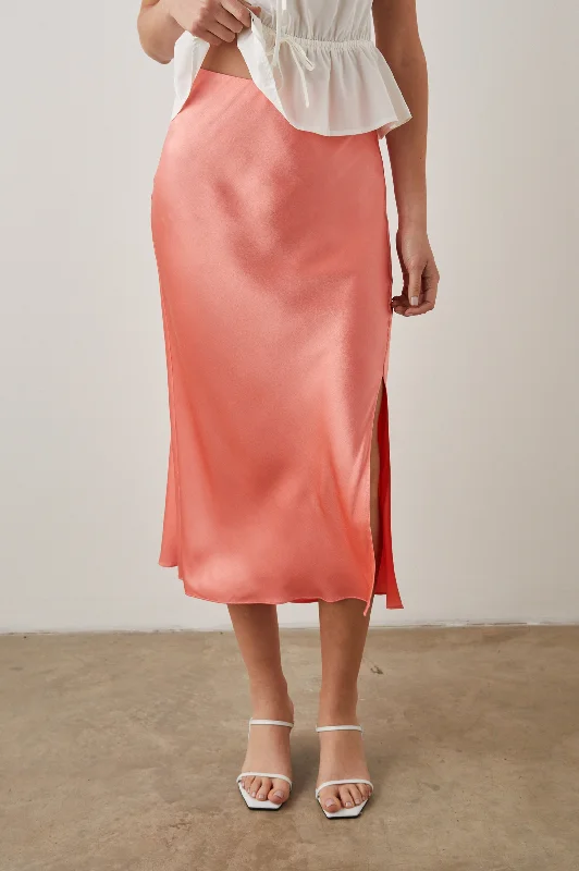 MAYA SKIRT - CORAL