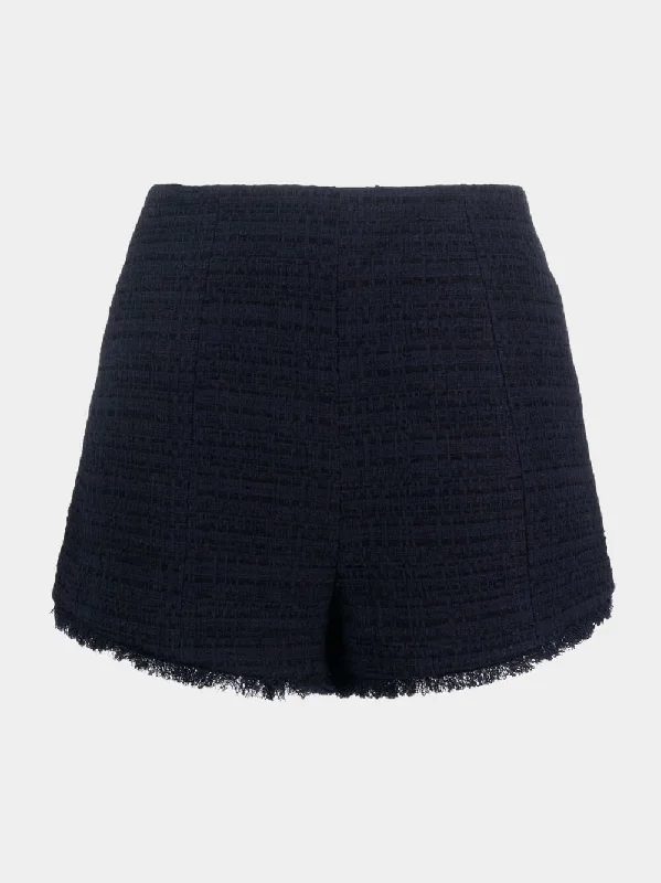 Cotton Tweed Shorts