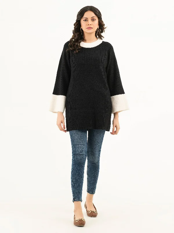 Two Tone Long Sweater