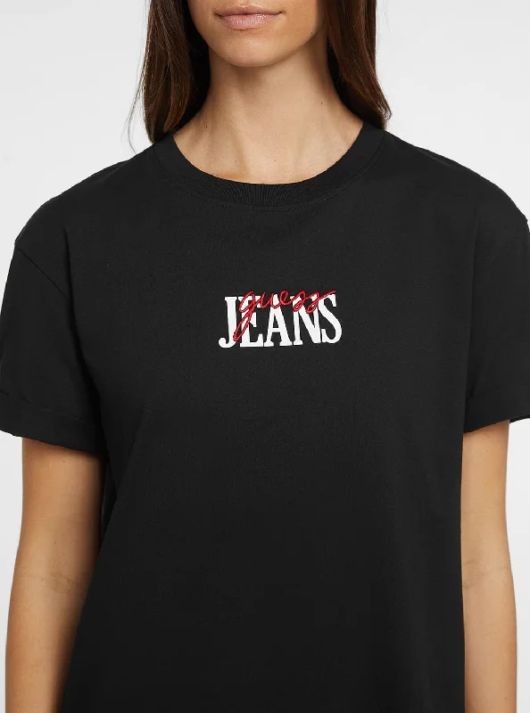 Guess Jeans Black Short Sleeve T-Shirt