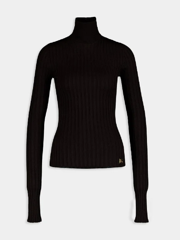 Cashmere Turtle-Neck Sweater