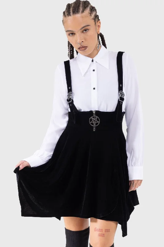 Vampfire Suspender Skirt