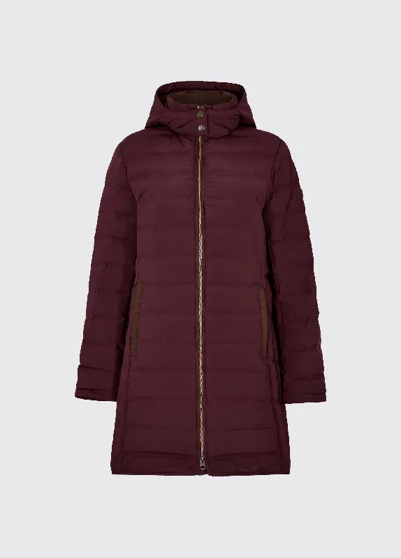 Ballybrophy Quilted Jacket - Ox Blood