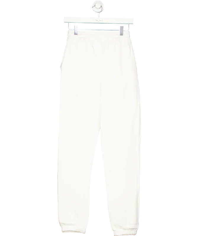 Six Stories White Bride Statement Sweatpants UK XS