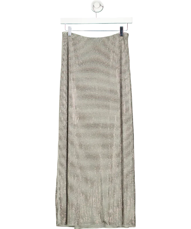 Samsøe Samsøe Metallic Sahannan Long Skirt UK 10