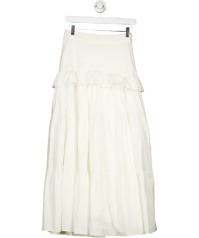 Mergim White Skirt UK 8