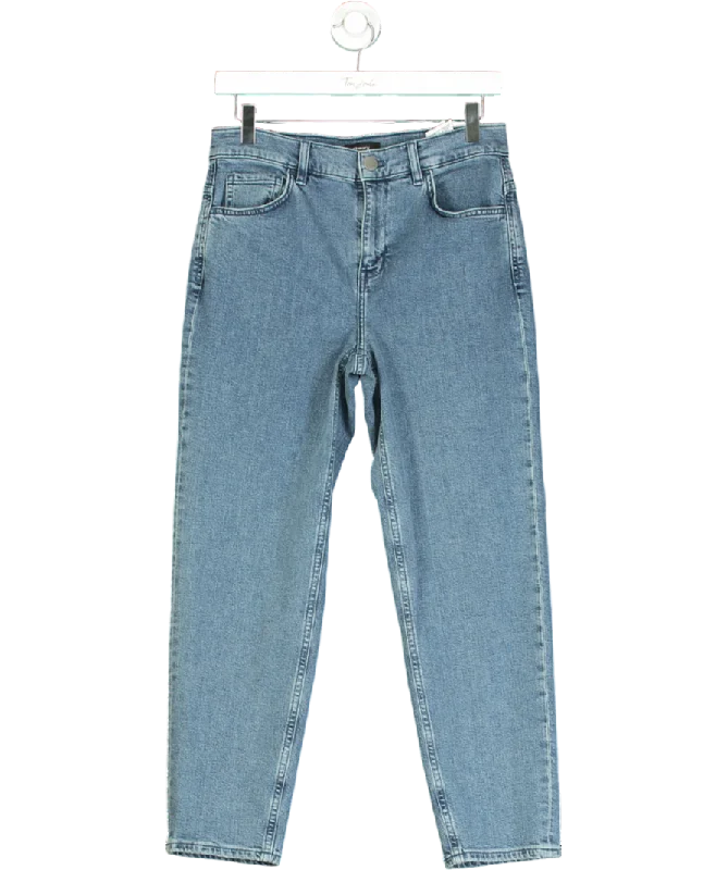 Theory Blue Treeca Cropped Stretch Jeans W26