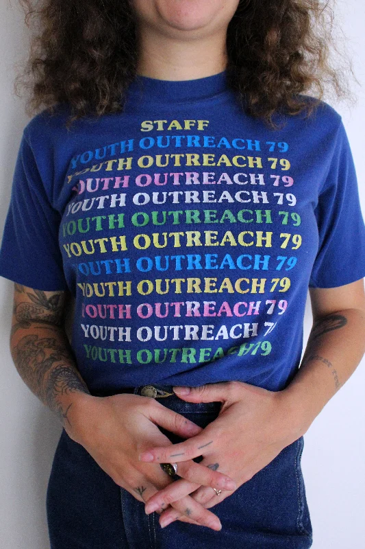 1979 Staff Youth Outreach Navy Blue Tee