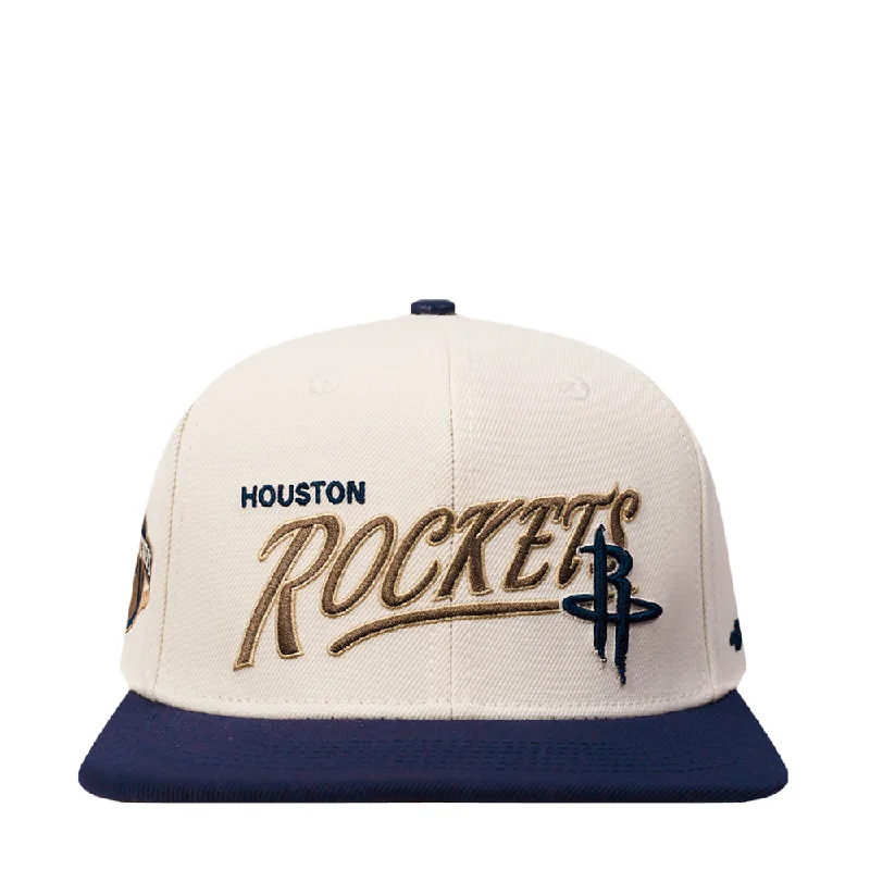 Rockets Topper 2-Tone Wordmark Snapback