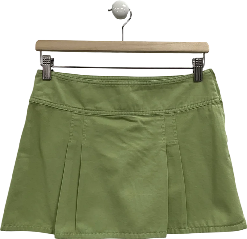 Sun-deh Green Mini Skirt UK S