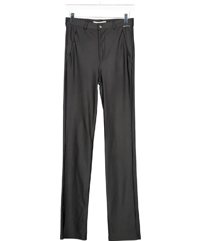 Nicki studios Black Zip Pockets Bottoms UK S