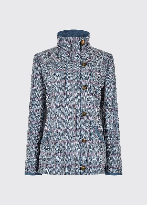 Bracken Tweed Jacket - Denim Haze