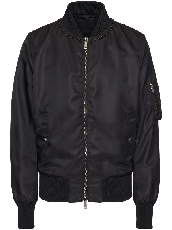 Nylon Bomber Jacket