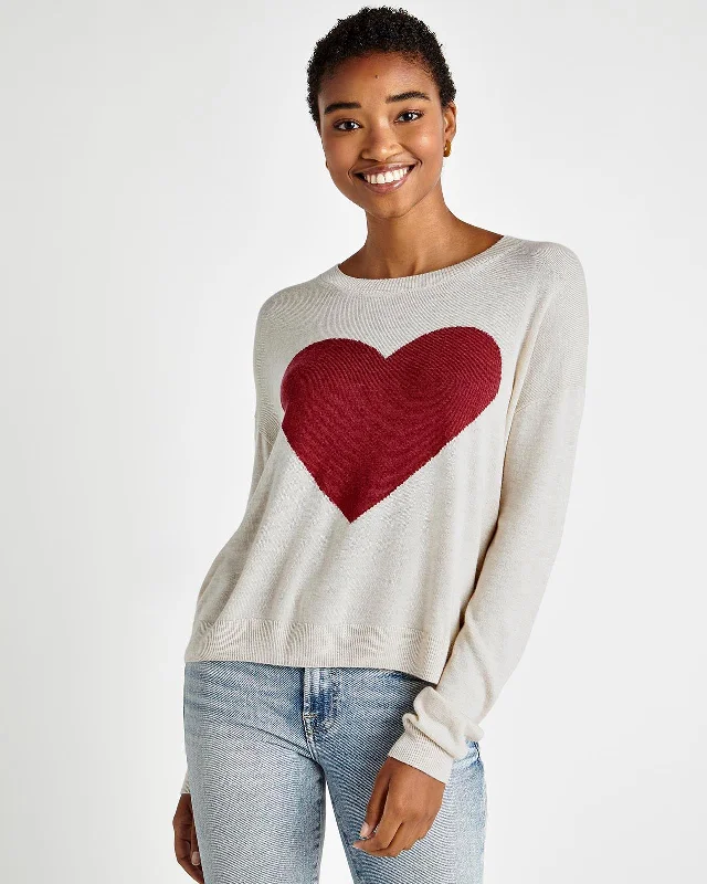 Avery Heart Sweater