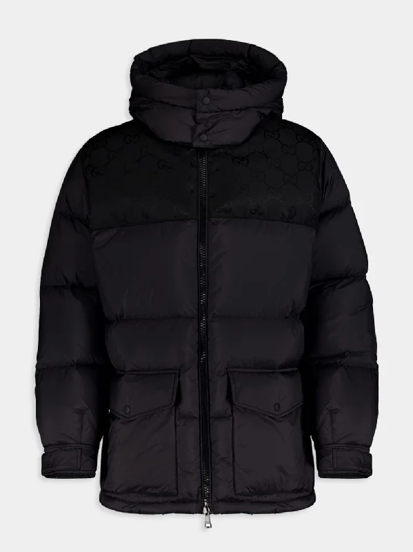 GG Inserts Detailing Puffer Jacket