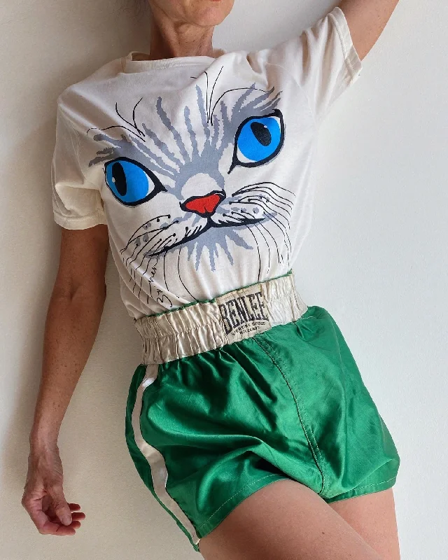 My Eyes Are Up Here! Kitty Tee