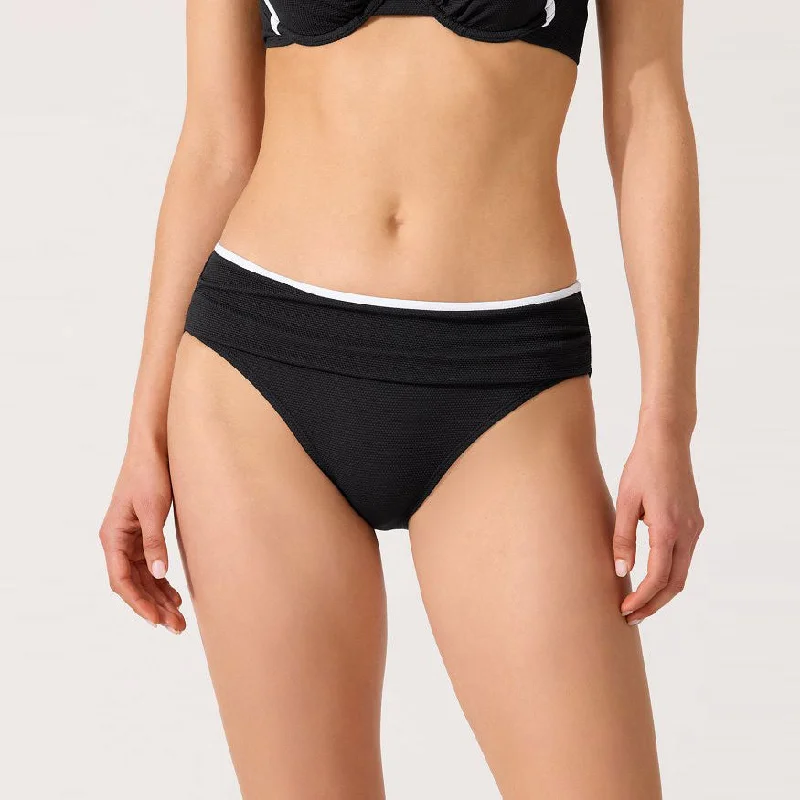 Tommy Bahama Island Cays Cabana High Waist Bottom - Black*