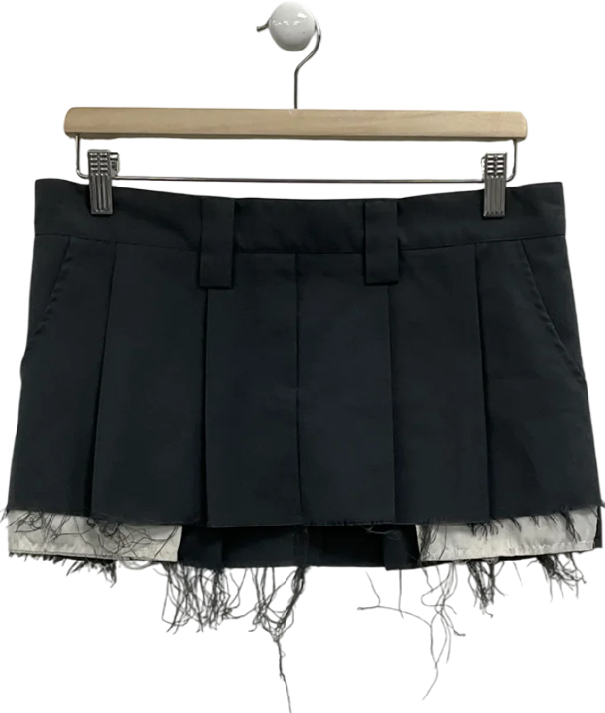 Gateless Grey Out Pocket Mini Skirt UK M