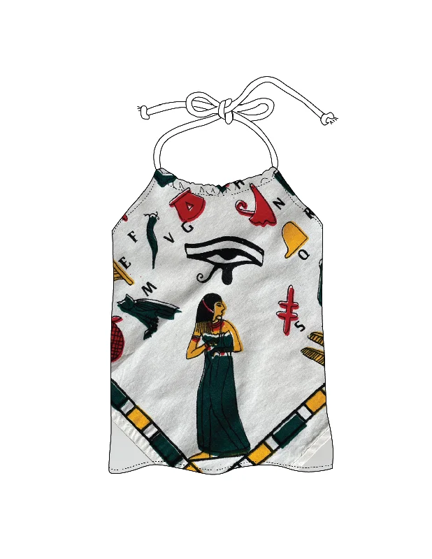 Hieroglyphics Halter Top