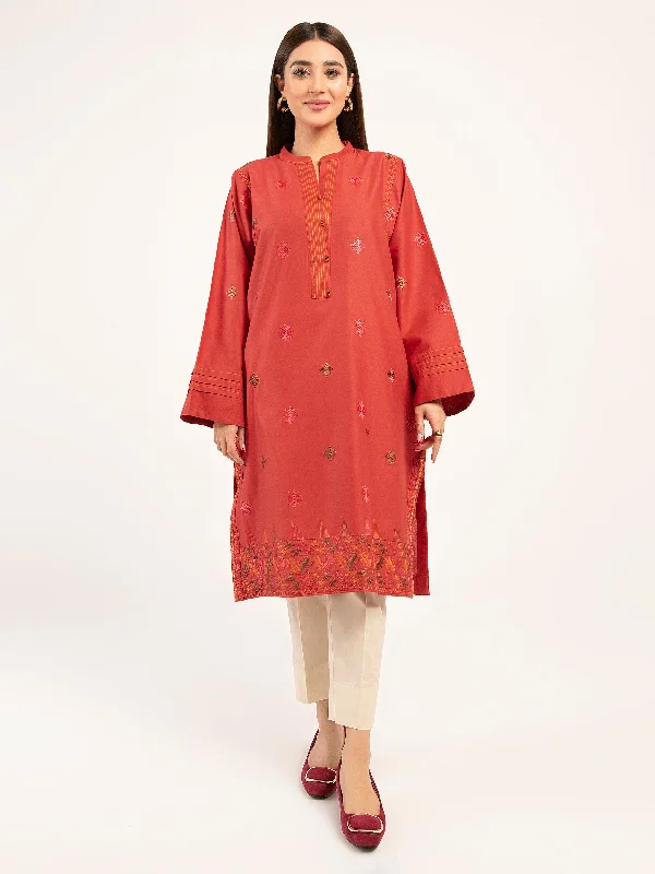 Winter Cotton Shirt-Embroidered (Pret)