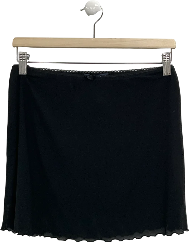 Brandy Melville Black Sephira Skirt UK XS/S