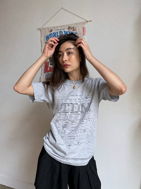 1990 TDM Studio Heather Grey Tee