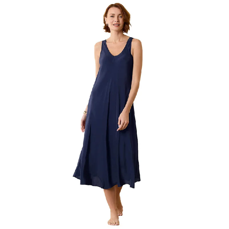 Tommy Bahama Calypso Crepe Bias Dress Cover Up - Mare Navy*