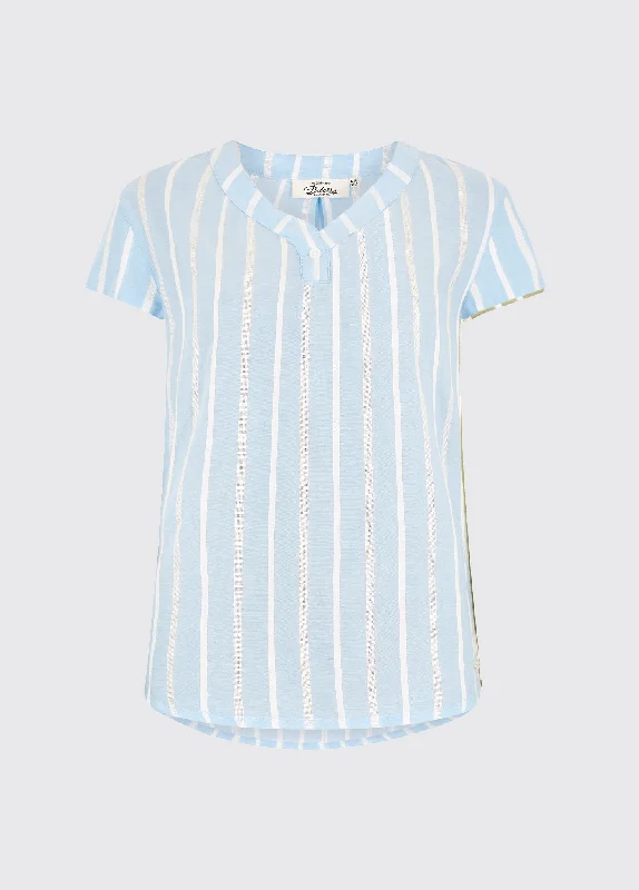 Gardenia Shirt - Pale Blue