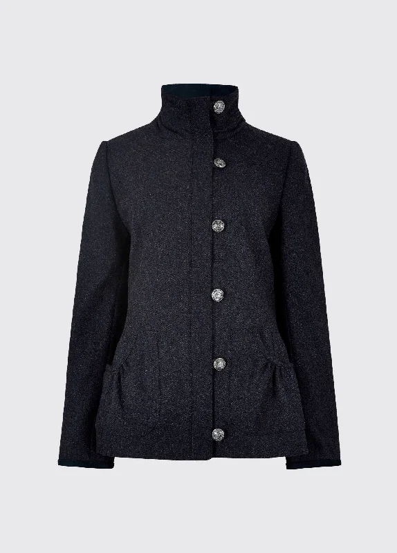 Bracken Tweed Jacket - Navy