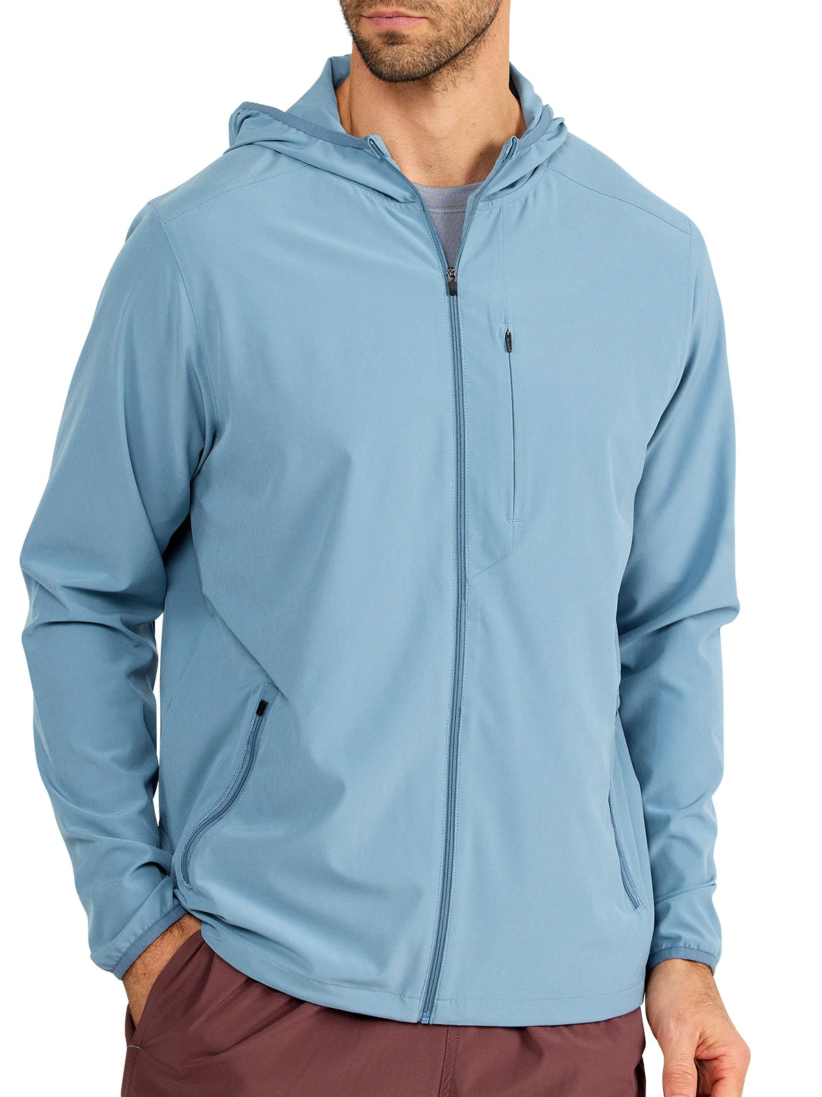 Men's Breeze Jacket - Blue Fog