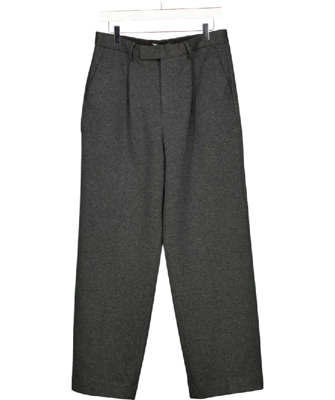 ASOS Tailored Slim Straight Trousers In Grey W32